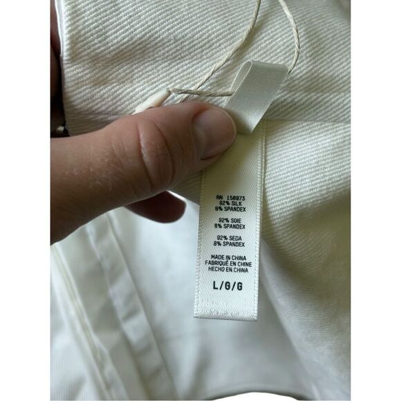 NEW SKIMS BRIDAL SILK LINGERIE CORSET size L SQUARE NECK TOP MARBLE - Picture 12 of 12